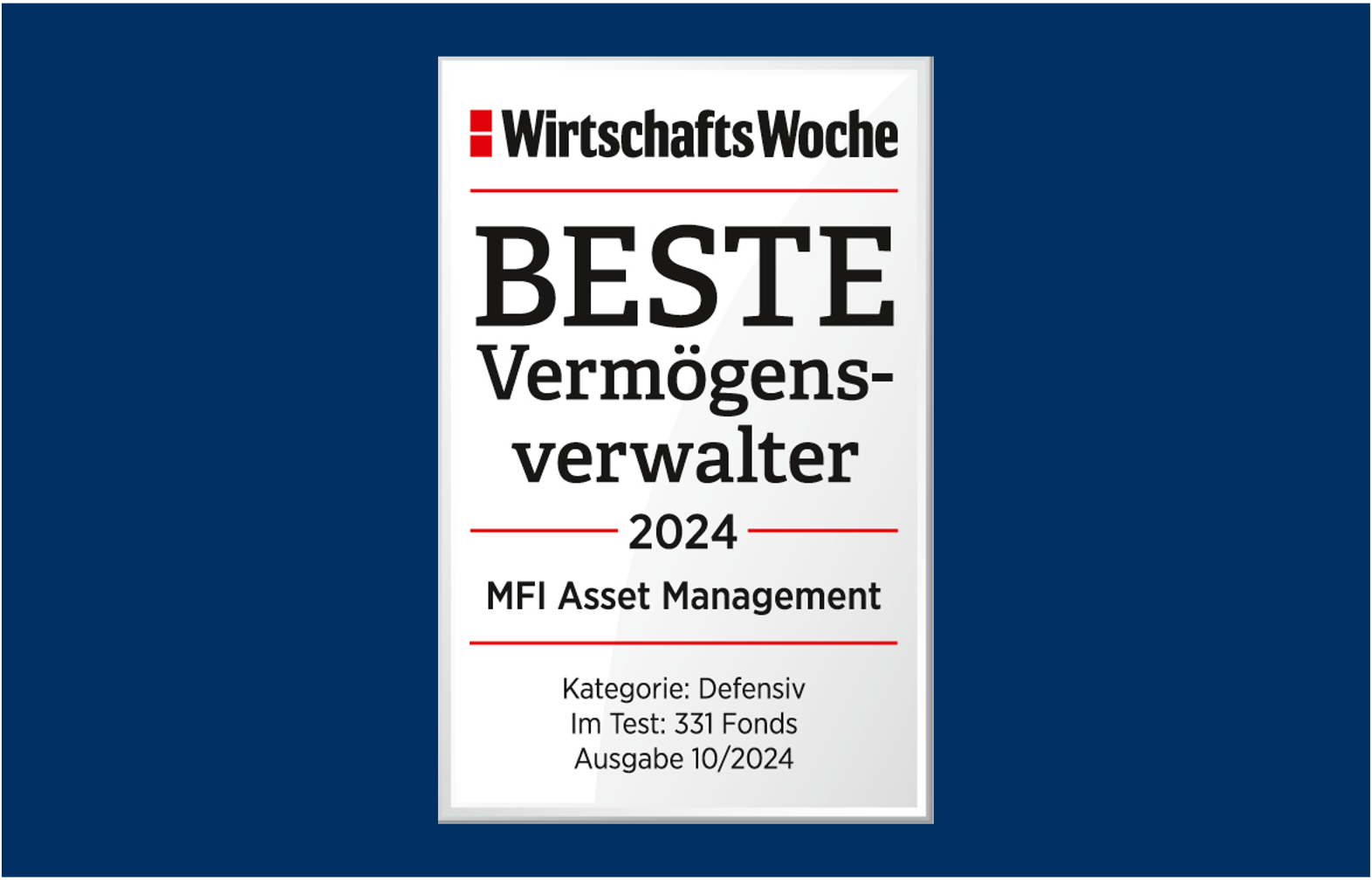 Wirtschaftswoche Beste Vermögensverwalter